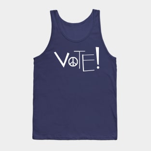 Vote for Peace Tank Top